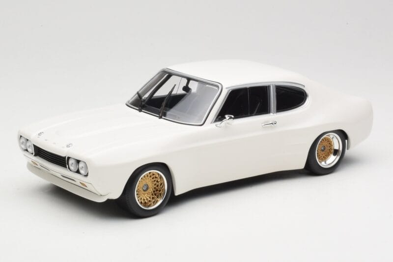 Ford Capri Mk1 RS 2600 Blanc Minichamps 1:18 155708500 Métal