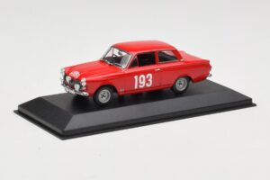 Ford Cortina Mk I #193 Rally Monte Carlo 1963 Minichamps 1:43 400638293 Métal — image 2 sur 4