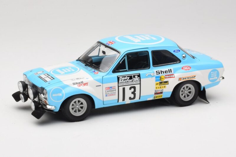 Ford Escort RS1600 #13 T. Makinen RAC Rally Winner 1973 Minichamps 1:18 100738113 Métal