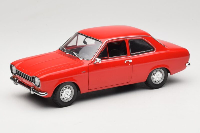 Ford Escort Mk1 Street Rouge Minichamps 1:18 100081001 Métal