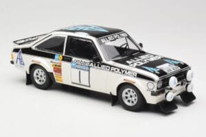 Ford Escort Mk2 RS 1800 #1 T. Mäkinen / H. Liddon Allied Polymer Group Winners Lombard RAC Rally 1975 Minichamps 1:18 1557587 — image 4 sur 6