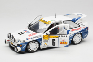 Ford Escort RS Cosworth Mobil 1 #6 F. Delecour / D. Grataloup Rally Monte Carlo Night Version Winner 1994 UT Models 1:18 3945 — image 2 sur 8