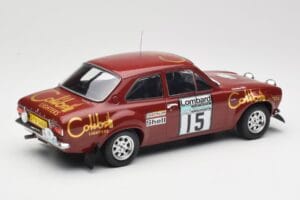 Ford Escort RS 1600 Mk1 #15 M. Alen / I. Kivimäki RAC Rally 1974 IXO 1:18 18RMC047B Métal — image 2 sur 6