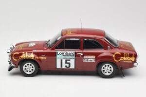 Ford Escort RS 1600 Mk1 #15 M. Alen / I. Kivimäki RAC Rally 1974 IXO 1:18 18RMC047B Métal — image 3 sur 6