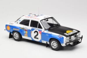 Ford Escort RS 1600 Mk1 #2 R. Clark / J. Porter Safari Rally 1973 IXO 1:18 18RMC075A Métal — image 4 sur 6