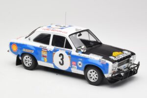 Ford Escort RS 1600 Mk1 #3 V. Preston Jr. / B. Smith Safari Rally 1973 IXO 1:18 18RMC075B Métal — image 4 sur 6