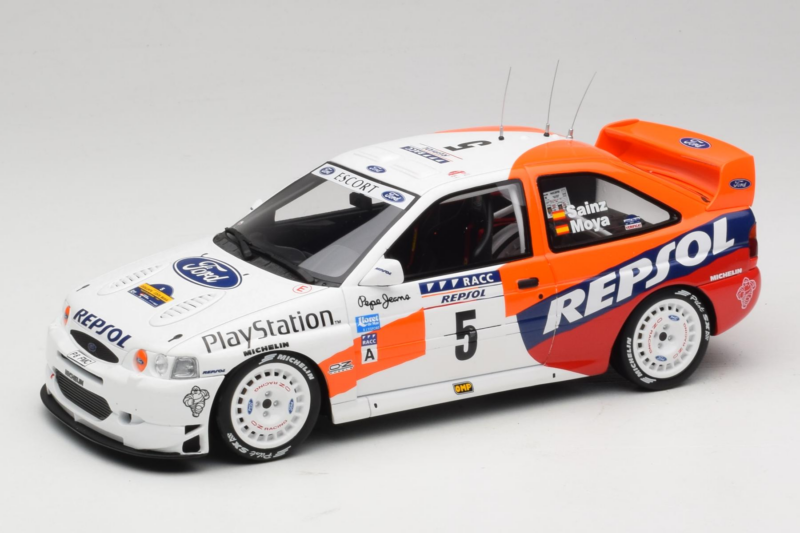 Ford Escort WRC #5 C. Sainz / L. Moya Ford World Rally Team Rally Catalunya 1997 Otto 1:18 OT1179 Résine