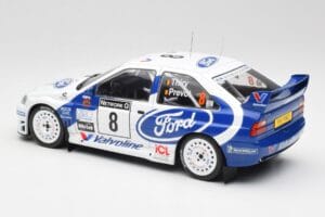 Ford Escort WRC #8 B. Thiry / S. Prevot RAC Rally 1998 IXO 1:18 18RMC170B Métal — image 5 sur 6