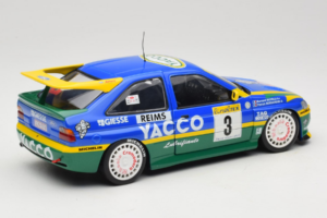Ford Escort #3 Yacoo P. Bernardini / B. Occelli Rally Monte Carlo 1996 Winner UT Models 1:18 180968203 Métal — image 3 sur 8
