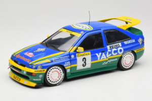 Ford Escort #3 Yacoo P. Bernardini / B. Occelli Rally Monte Carlo 1996 Winner UT Models 1:18 180968203 Métal