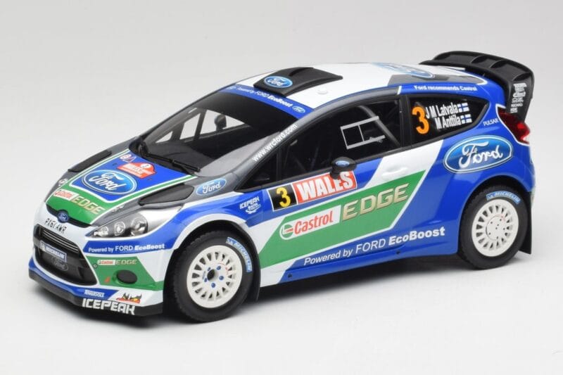 Ford Fiesta WRC #3 J-M. Latvala / M. Anttila Rally Great Britain Winner 2012 Minichamps 1:18 151120803 Métal