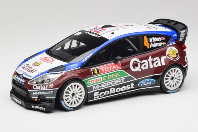 Ford Fiesta WRC #4 M. Ostberg / J. Andersson Rally Monte Carlo 2013 Minichamps 1:18 151130804 Métal