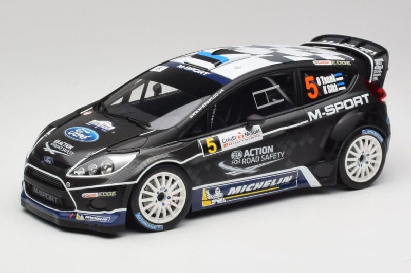 Ford Fiesta WRC #5 O. Tanak / R. Sikk Rally France 2012 Minichamps 1:18 151120805 Métal