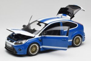 Ford Focus RS Mk2 LM Classic Bleu Capri RS2600 Tribute Minichamps 1:18 100080072 Métal — image 2 sur 8