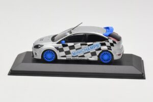 Ford Focus RS Mk2 Promo Blue Wheels Minichamps 1:43 FORD002 Métal