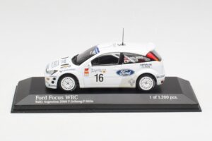 Ford Focus WRC Mk1 #16 P. Solberg / P. Mills Rally Argentina 2000 Minichamps 1:43 430008916 Métal