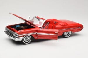 Ford Galaxie 500 Cabriolet Rouge Sun Star 1:18 1420 Métal — image 2 sur 8