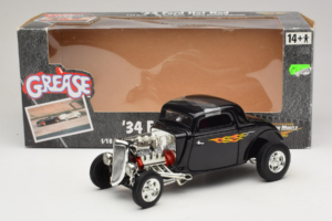 Ford Hot Rod Noir Rydell High Grease ERTL 1:18 36602 Métal — image 6 sur 6