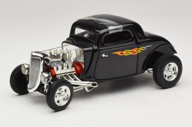 Ford Hot Rod Noir Rydell High Grease ERTL 1:18 36602 Métal