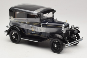 Ford Model A Tudor Police Car Motor City 1:18 43008 Métal — image 4 sur 6
