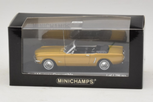 Ford Mustang Cabriolet Or Minichamps 1:43 400082432 Métal — image 4 sur 4