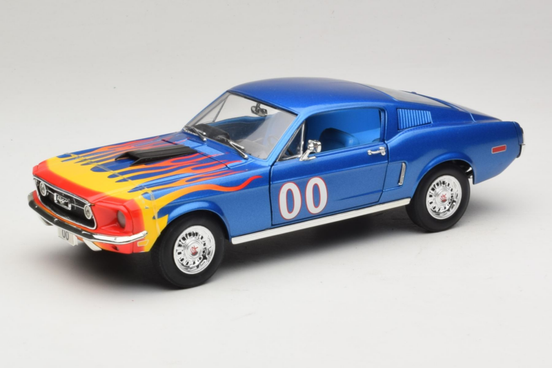 Ford Mustang Cooter's Car Dukes of Hazzard Tomy 1:18 21957P Métal