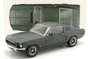 Ford Mustang Fastback Satin Green Metallic Norev 1:12 122702 Métal — image 5 sur 5
