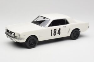 Ford Mustang Hardtop #184 B. Neyret / J. Terramorsi Rally Monte Carlo 1965 Norev 1:18 182801 Métal