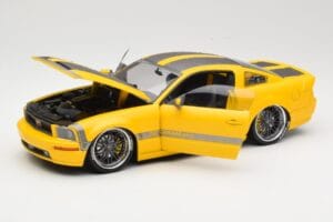 Ford Mustang S197 Cesam by Parotech Jaune Norev 1:18 182700 Métal — image 2 sur 8