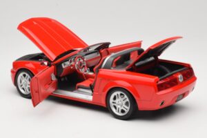 Ford Mustang S197 GT Cabriolet Rouge Beanstalk Group 1:18 FOR10016R Métal — image 5 sur 8