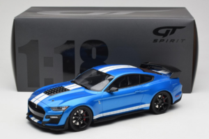 Ford Mustang Shelby GT500 S550 Bleu GT Spirit 1:18 GT268 Résine — image 6 sur 6