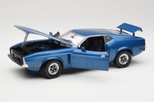 Ford Mustang SportsRoof Bleu Sun Star 1:18 3612 Métal — image 2 sur 8
