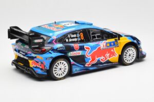 Ford Puma Rally1 #8 O. Tanak / M. Jarveoja 3rd Rally Central Europe 2023 IXO 1:18 18RMC187 Métal — image 2 sur 6
