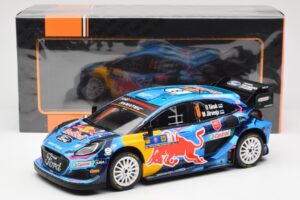Ford Puma Rally1 #8 O. Tanak / M. Jarveoja 3rd Rally Central Europe 2023 IXO 1:18 18RMC187 Métal — image 6 sur 6