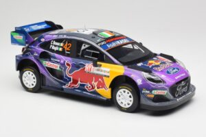 Ford Puma Rally1 #42 C. Breen / P. Nagle M-Sport Ford Rally Italia Sardegna 2022 TopSpeed 1:18 TS0491 Métal — image 4 sur 6