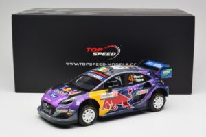 Ford Puma Rally1 #42 C. Breen / P. Nagle M-Sport Ford Rally Italia Sardegna 2022 TopSpeed 1:18 TS0491 Métal — image 6 sur 6