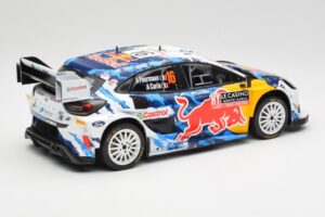 Ford Puma Rally1 WRC #16 A. Fourmaux / A. Coria Rally Monte Carlo 2024 IXO 1:18 18RMC198 Métal — image 2 sur 6