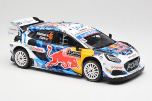 Ford Puma Rally1 WRC #16 A. Fourmaux / A. Coria Rally Monte Carlo 2024 IXO 1:18 18RMC198 Métal — image 4 sur 6