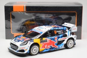 Ford Puma Rally1 WRC #16 A. Fourmaux / A. Coria Rally Monte Carlo 2024 IXO 1:18 18RMC198 Métal — image 6 sur 6