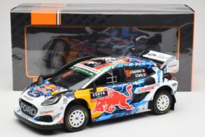 Ford Puma Rally1 WRC M-Sport #16 A. Fourmaux / A. Coria Safari Rally Kenya 2024 IXO 1:18 18RMC207 Métal — image 6 sur 6