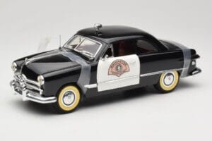 Ford Sedan Washington State Police Solido 1:18 8158 Métal