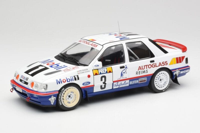 Ford Sierra RS Cosworth 4x4 #3 M. Biasion / T. Siviero Rally Monte Carlo 1992 MCG 1:18 MCG18355R Métal