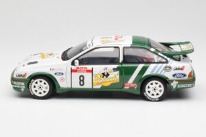 Ford Sierra RS Cosworth #8 D. Auriol / B. Occelli Rally Tour de Corse 1988 AUTOart 1:18 88812 Métal — image 4 sur 8