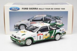 Ford Sierra RS Cosworth #8 D. Auriol / B. Occelli Rally Tour de Corse 1988 AUTOart 1:18 88812 Métal — image 8 sur 8