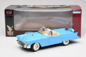 Ford Thunderbird Cabriolet Bleu Road Signature 1:18 92358 Métal — image 8 sur 8