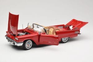Ford Thunderbird Cabriolet Rouge Sun Star 1:18 4311 Métal — image 2 sur 8