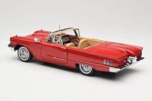 Ford Thunderbird Cabriolet Rouge Sun Star 1:18 4311 Métal — image 7 sur 8