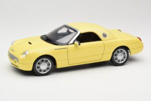 Ford Thunderbird Show Car Jaune Maisto 1:18 50336 Métal