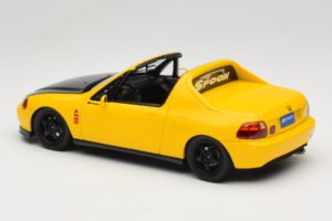 Honda Civic del Sol Spoon Phoenix Yellow Otto 1:18 OT1154 Résine — image 4 sur 6