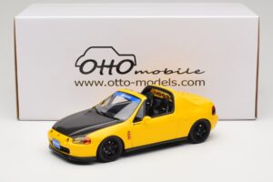 Honda Civic del Sol Spoon Phoenix Yellow Otto 1:18 OT1154 Résine — image 6 sur 6